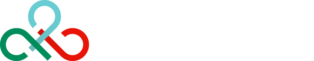 The logo of the Irish Dance Teachers Association of North America.